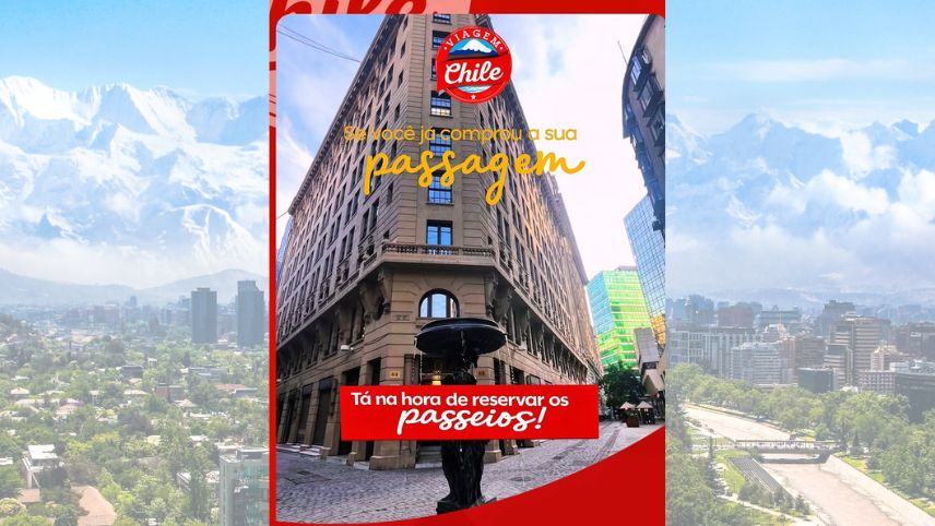 ✈️ Já garantiu sua passagem para o Chile?