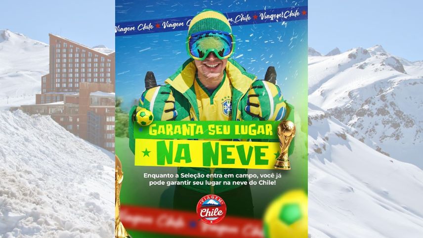 🇧🇷❄️ A Seleção entra em campo e você pode entrar em uma experiência inesquecível!