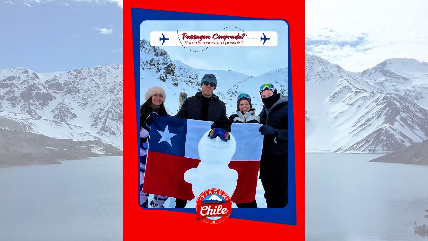 ✈️🇨🇱 Passagem comprada, coração acelerado e contagem regressiva iniciada!