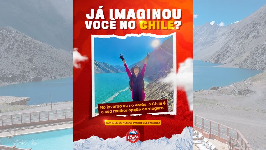 Já imaginou viver o Chile em qualquer época do ano? 🇨🇱✨